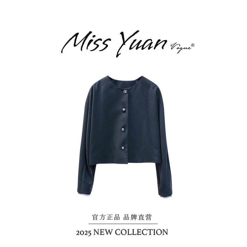 M.Y. 媛总 2025气质长袖短款时尚休闲百搭外套MYG627Q