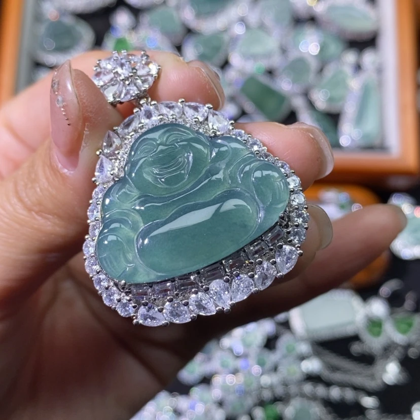 【闪购商品】翡翠颈饰未镶嵌天然