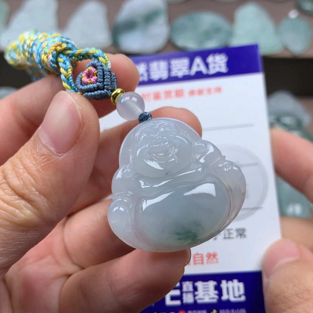 颈饰未镶嵌翡翠天然翡翠