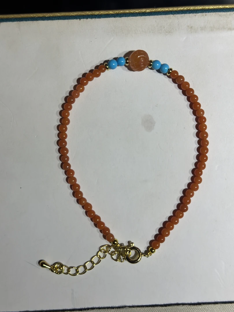 川料南红DIY3mm手串980961020