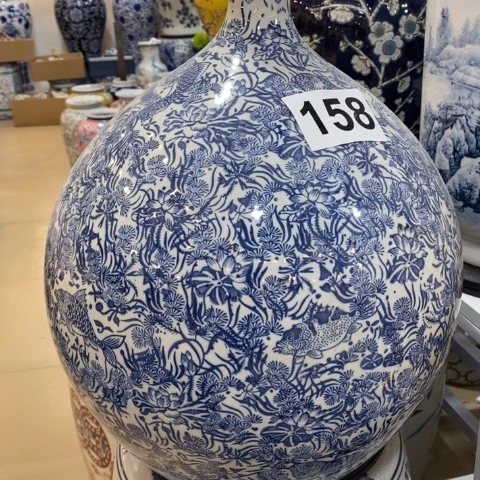 【闪购商品】摆件年****余陶瓷花瓶摆件。。。