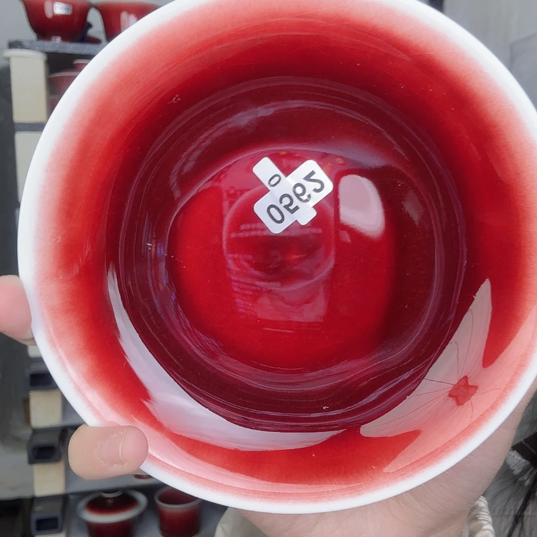 瓷片景德镇郎红陶瓷