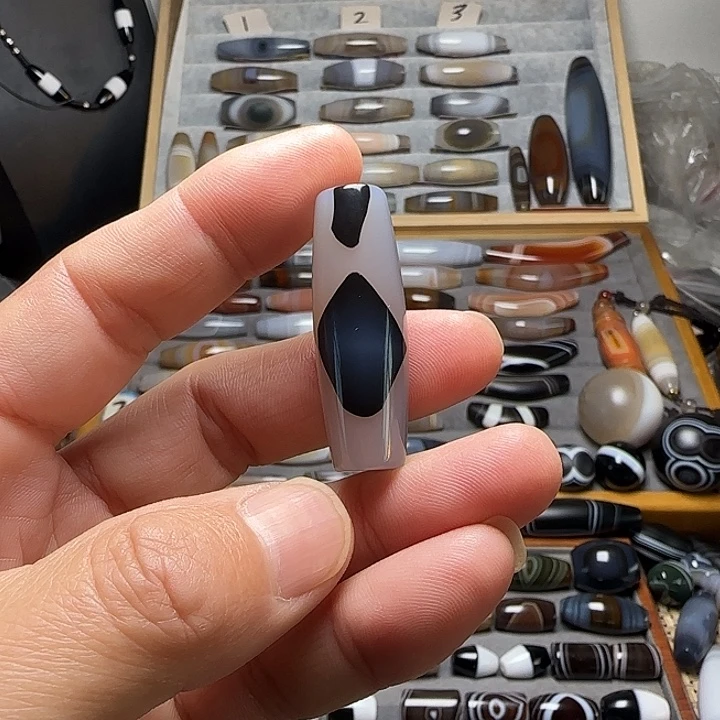 玛瑙/玉髓未镶嵌吊坠(不含链)