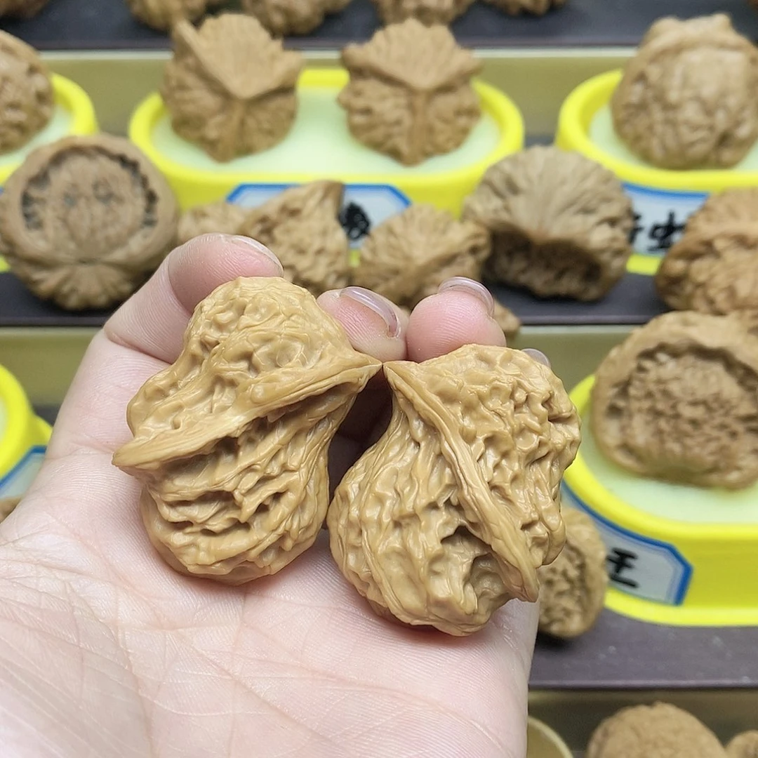 文玩核桃吊坠李**叔小鸟