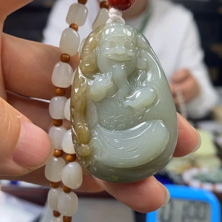 和田玉挂件未镶嵌拼*