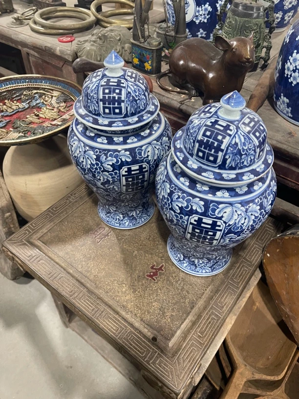 下乡淘回物件瓷器摆件饰品，美观大方全品无磕碰！