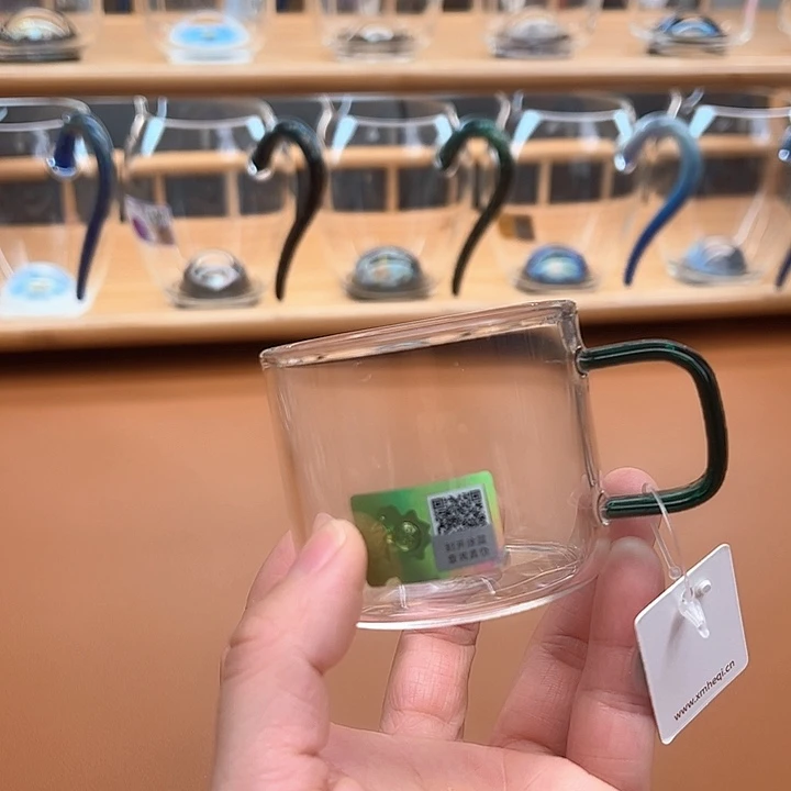 天***天水晶玻璃吸管款墨绿+琥珀