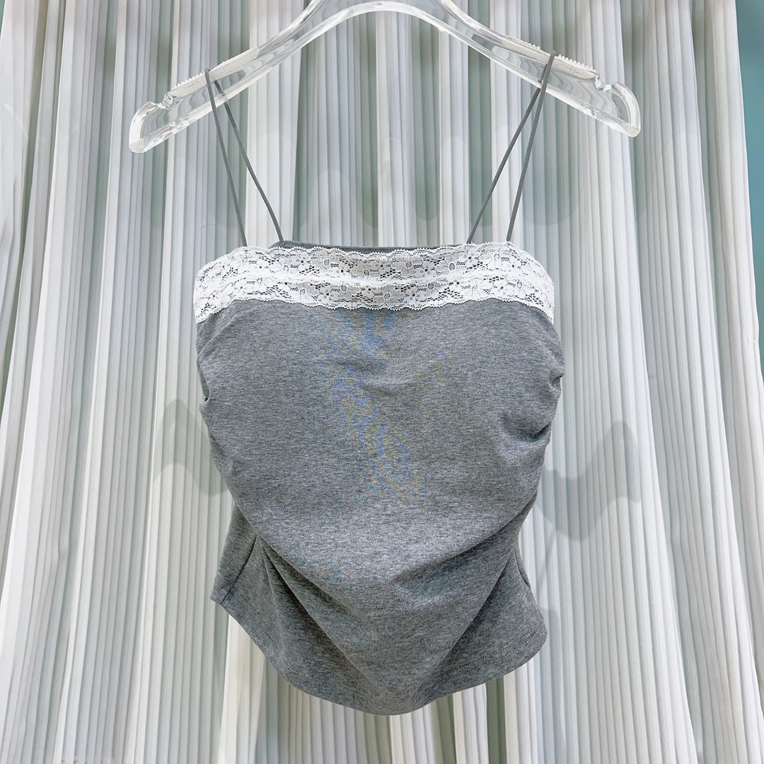 【美背】新款内搭蕾丝夏季美背吊带背心打底Bra轻薄适性感时尚百搭