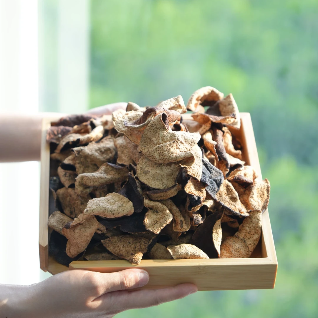 【2013年西甲圈枝大红皮】新会陈皮干仓存储自然生晒健康产品