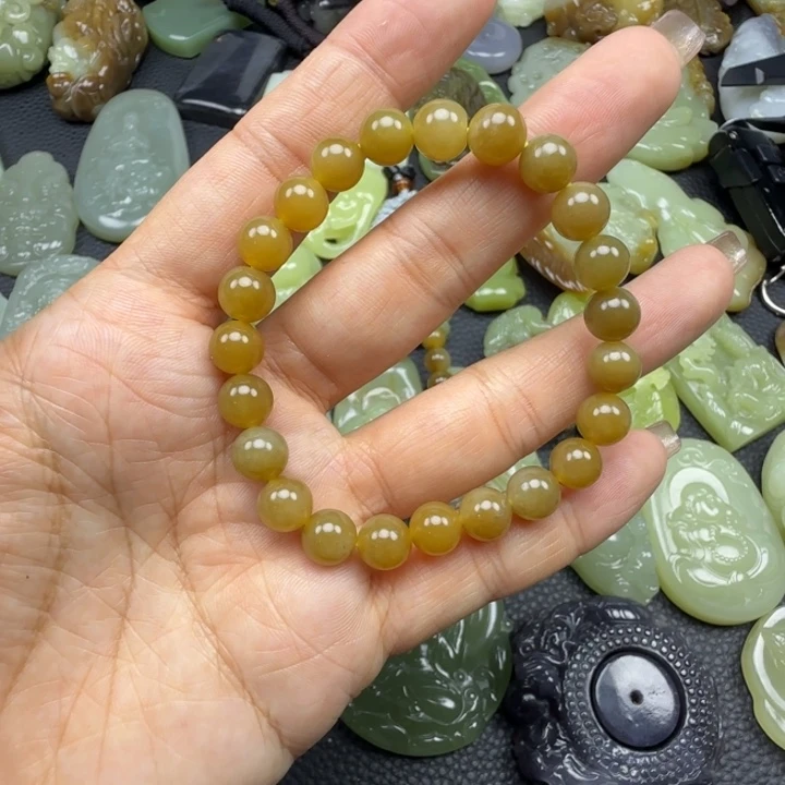 和田玉未镶嵌颈饰卡8