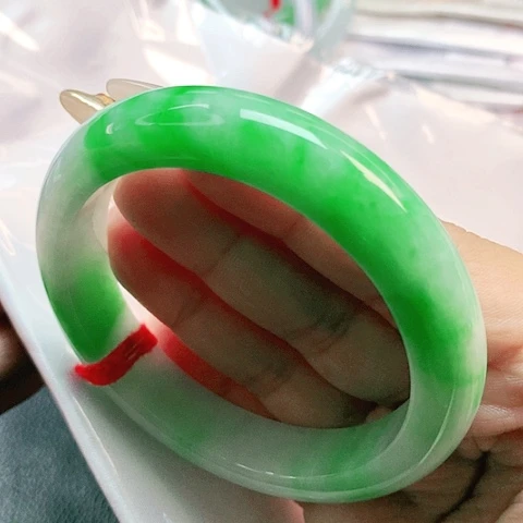 未镶嵌手镯翡翠2597