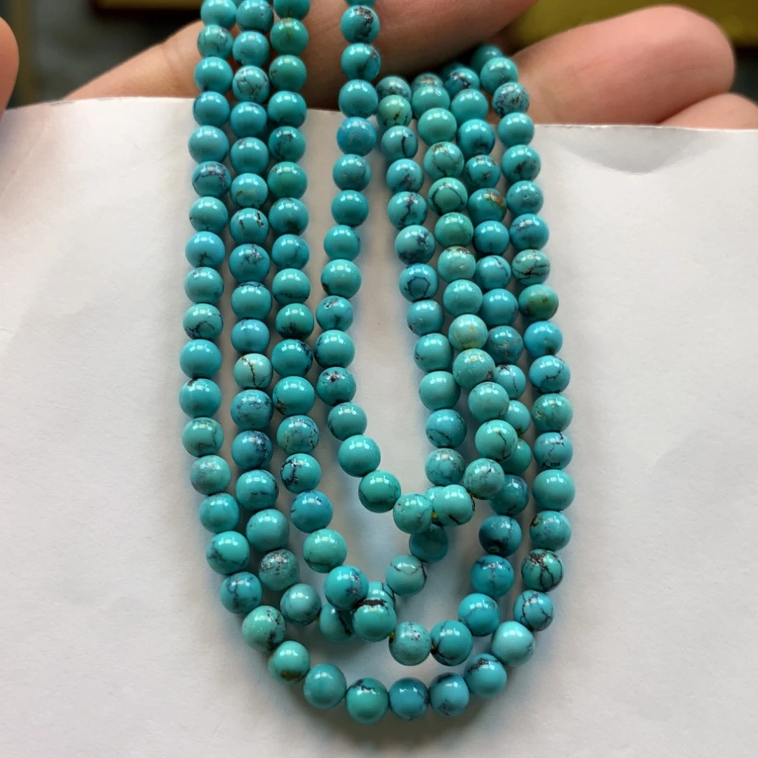 绿松石长链未镶嵌