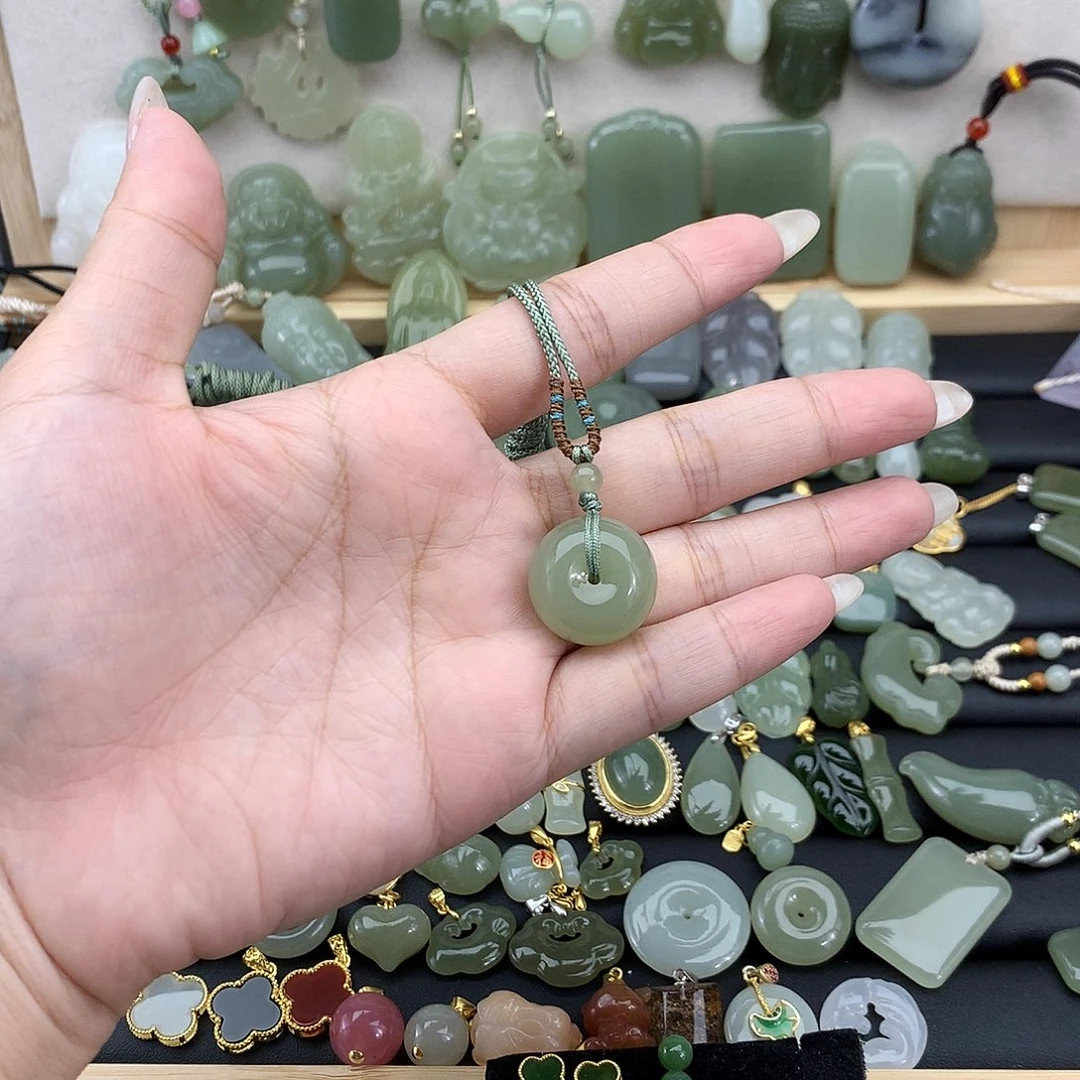 吊坠(不含链)未镶嵌和田玉