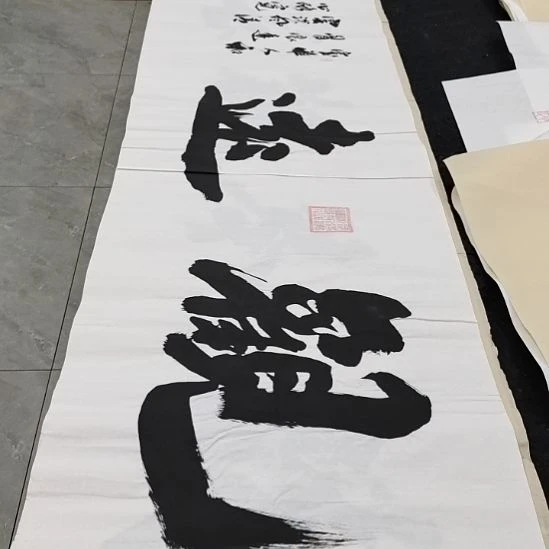 翰墨申国栋老师作品一副