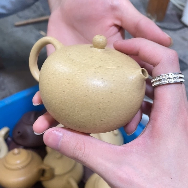 茶壶紫砂本绿 许娟西施