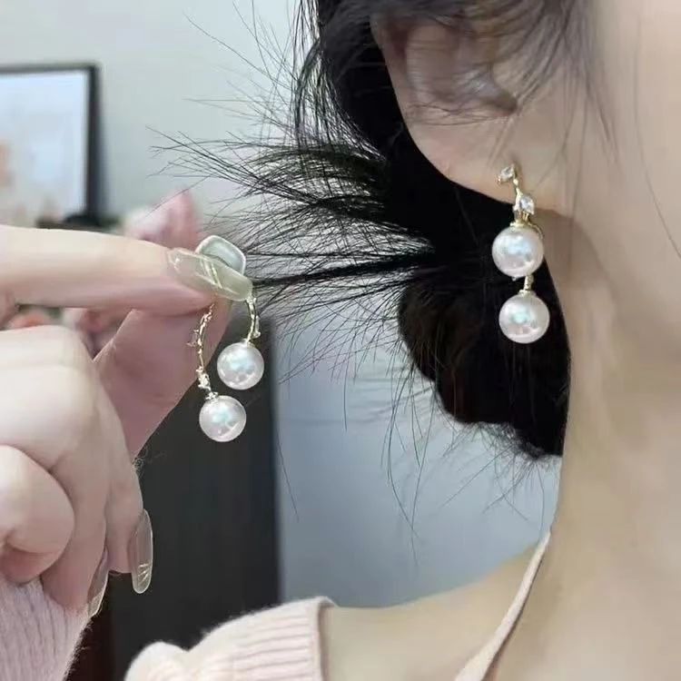 铜合金树脂耳饰 【主播专属】耳钉时尚百搭耳环25EH0621