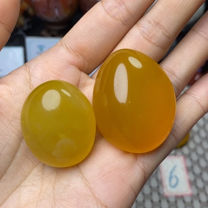 流***水玛瑙/玉髓未镶嵌原石