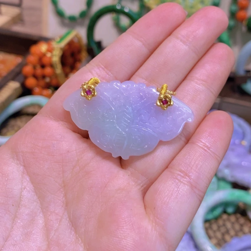 【闪购商品】翡翠未镶嵌颈饰吊坠