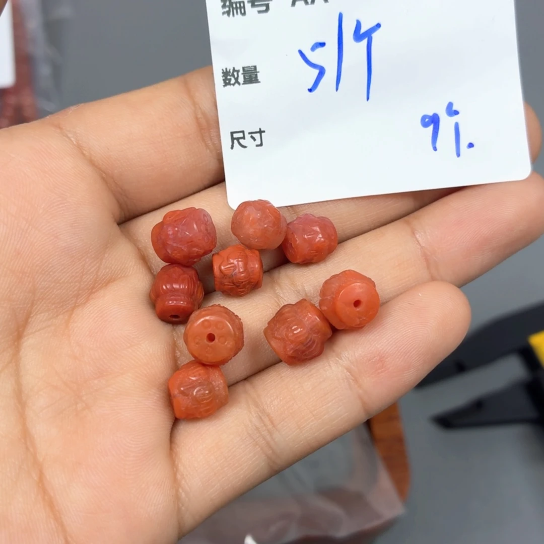 南红玛瑙合金颈饰AA10