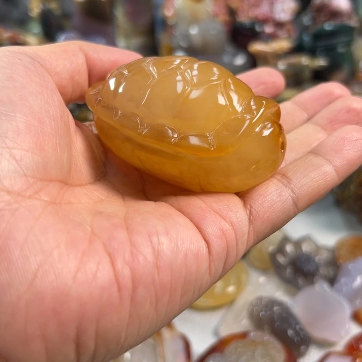 玛瑙/玉髓吊坠(不含链)未镶嵌