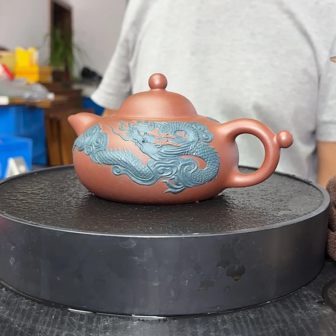 茶壶紫砂周荷娣老师450cc