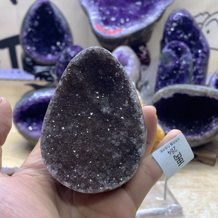 未镶嵌珠宝半成品紫晶