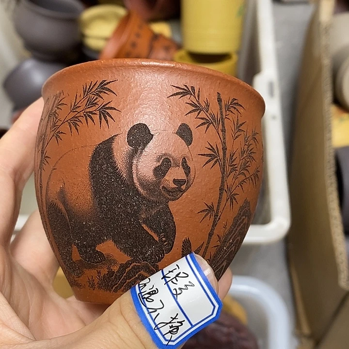 紫砂茶杯瑕疵不退不换