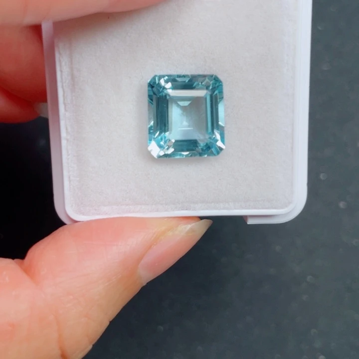 海蓝宝石裸石7.08ct海蓝宝石