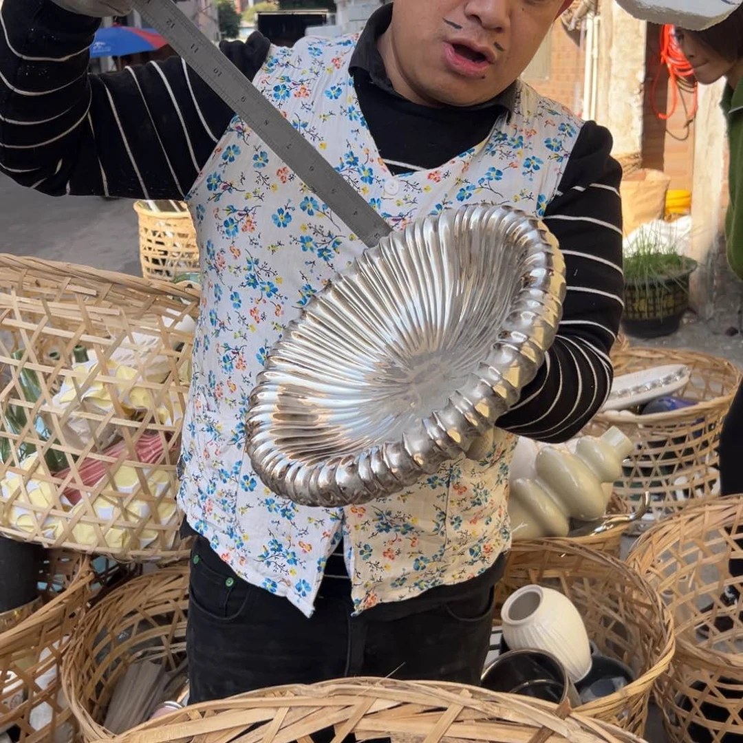 摆件115 号高中低温陶瓷工艺瓶（部分微瑕）