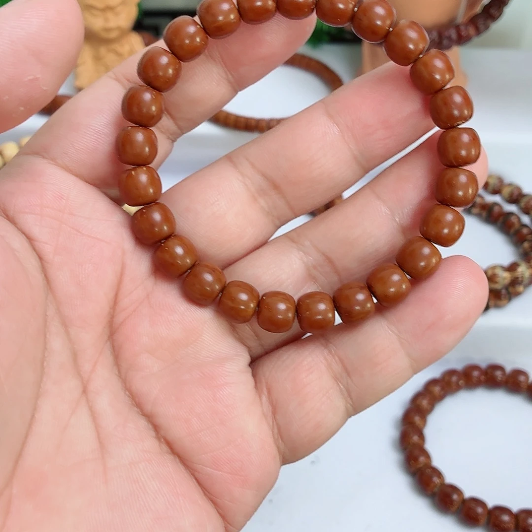 手串紫金鼠实心老型黄金甲，成熟好