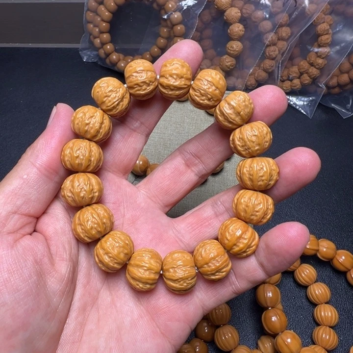 猴头核桃手串八棱16