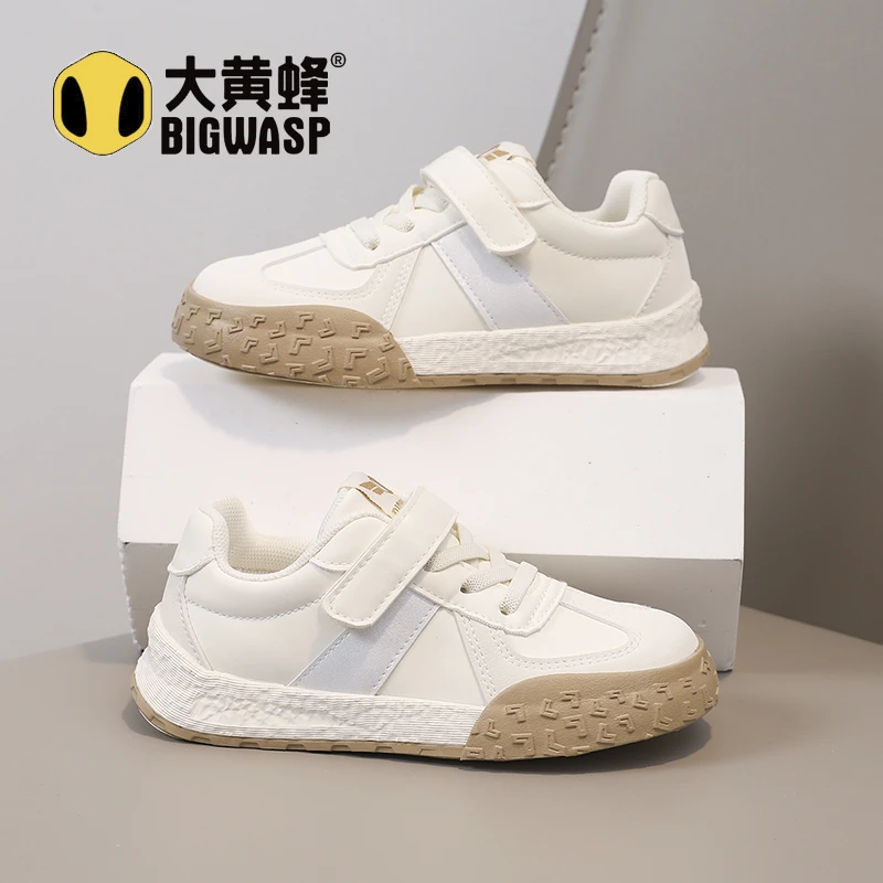 大黄蜂2025秋季新款运动鞋男女童校园儿童鞋子百搭休闲儿童板鞋潮
