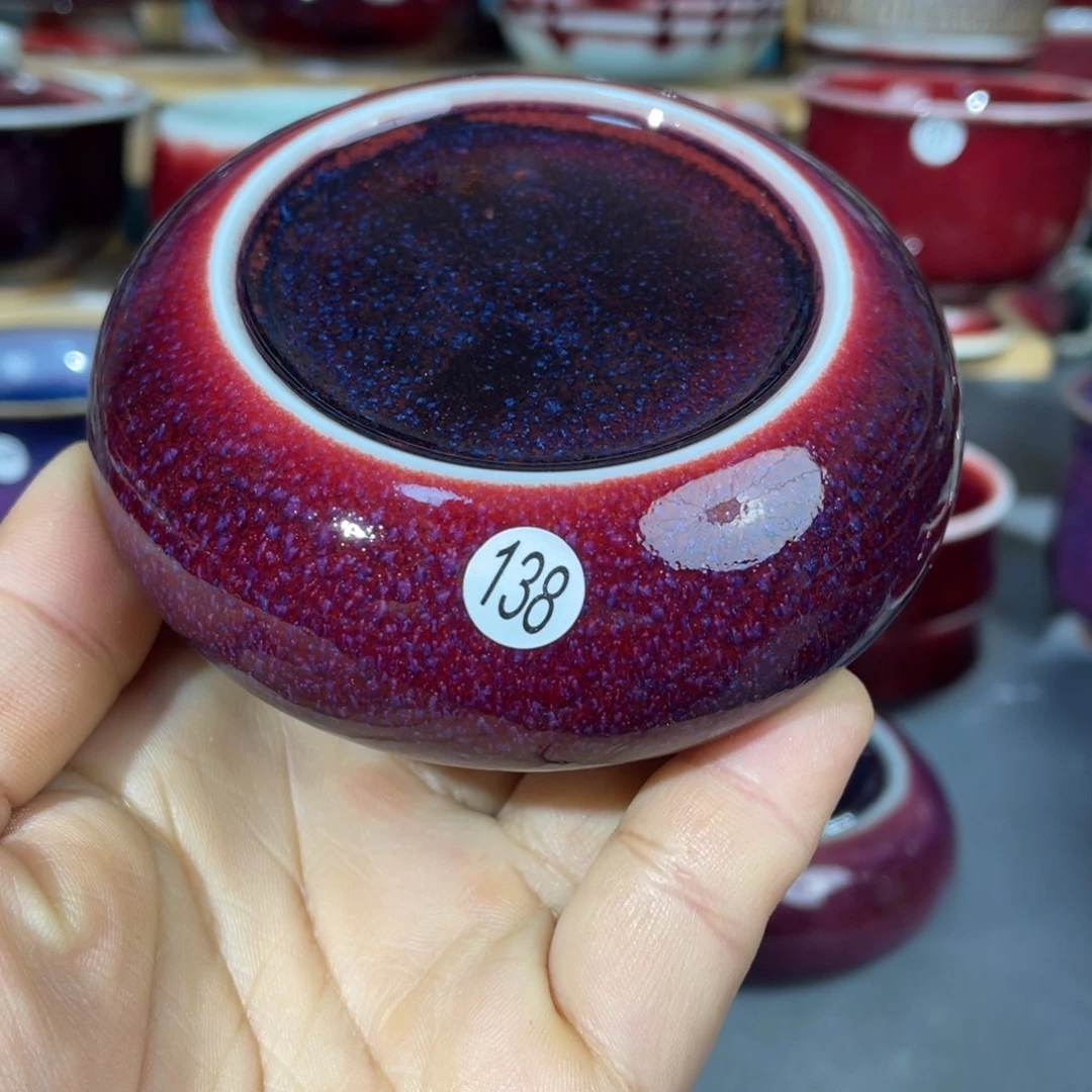瓷片纯手工制作……微微瑕