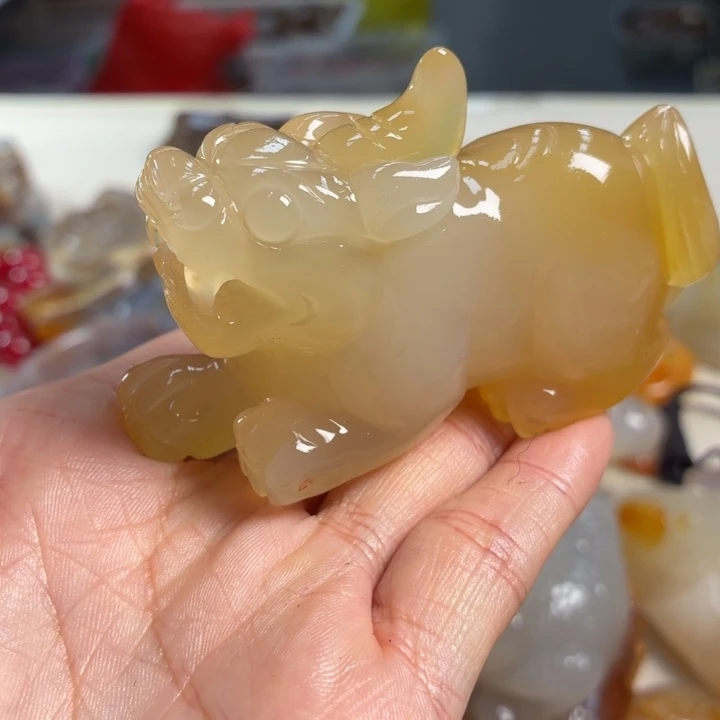 玛瑙/玉髓未镶嵌吊坠(不含链)