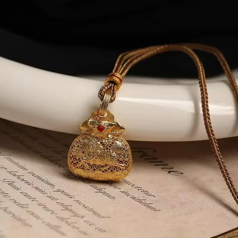 钛钢项链 6133高端大气福袋项链