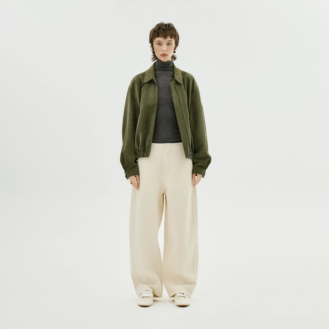 AP洛哥431004PY【黑标/限量款】ROW风 西班牙进口牛皮百搭皮衣 24秋