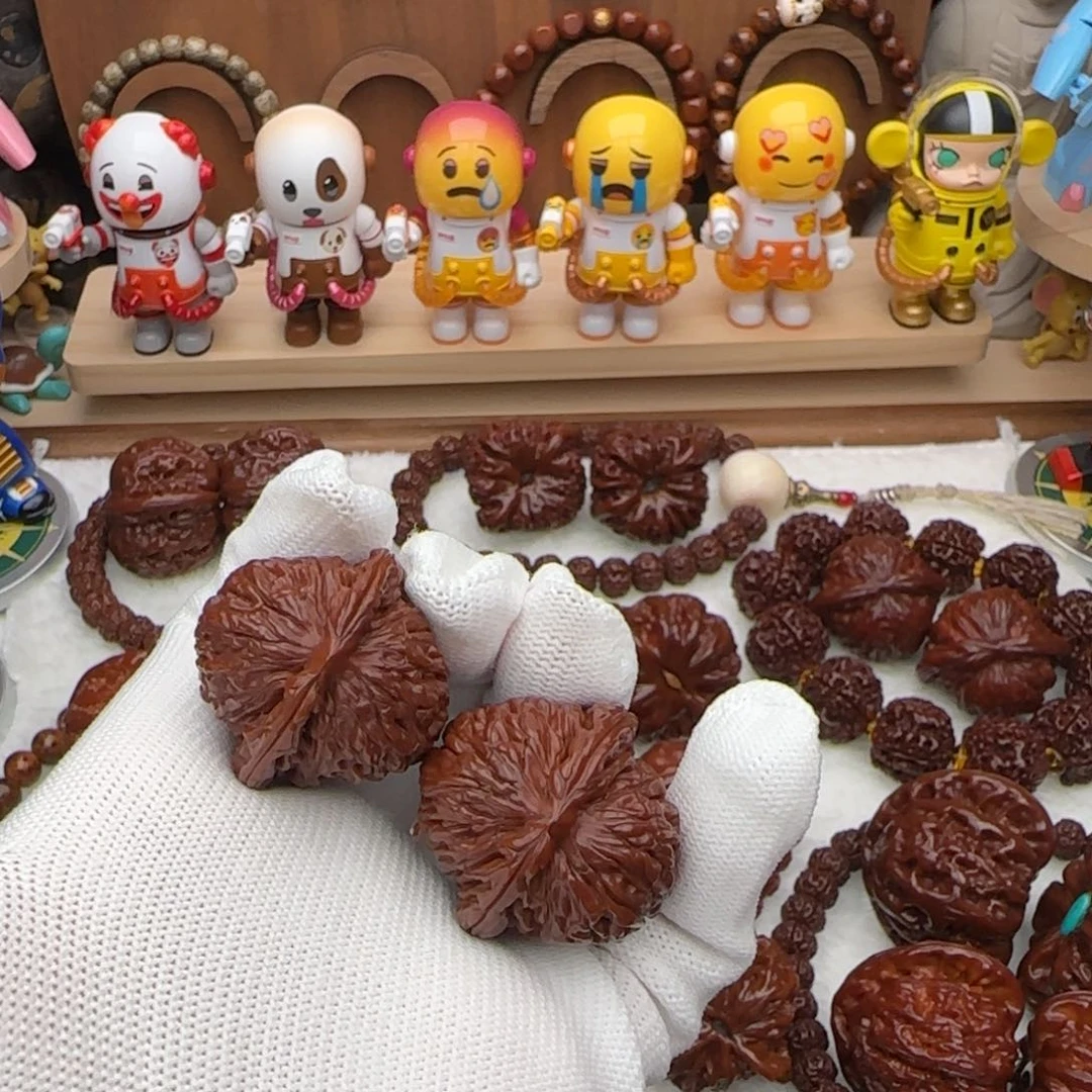 文玩核桃吊坠32四座楼