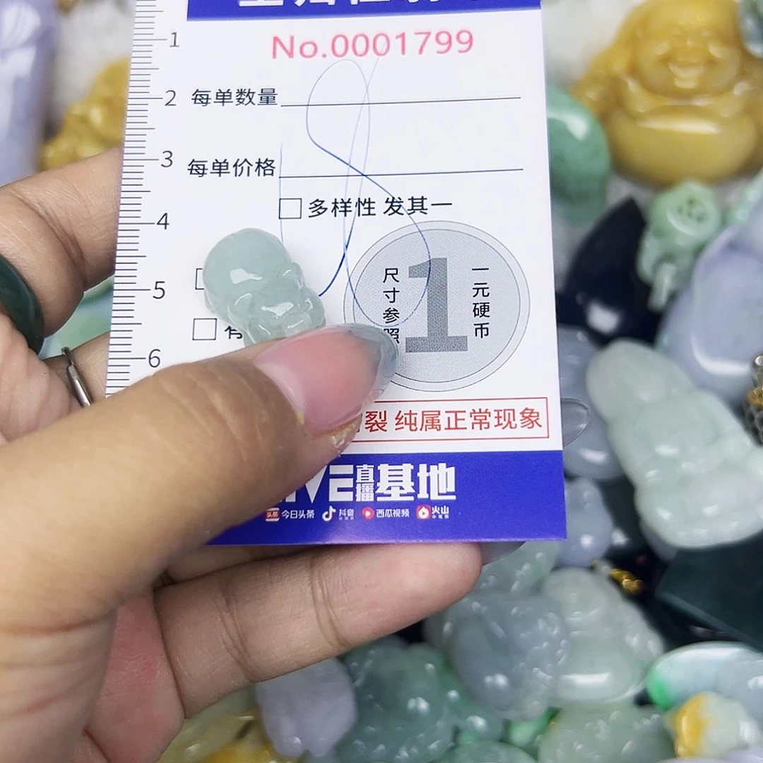 翡翠未镶嵌颈饰11