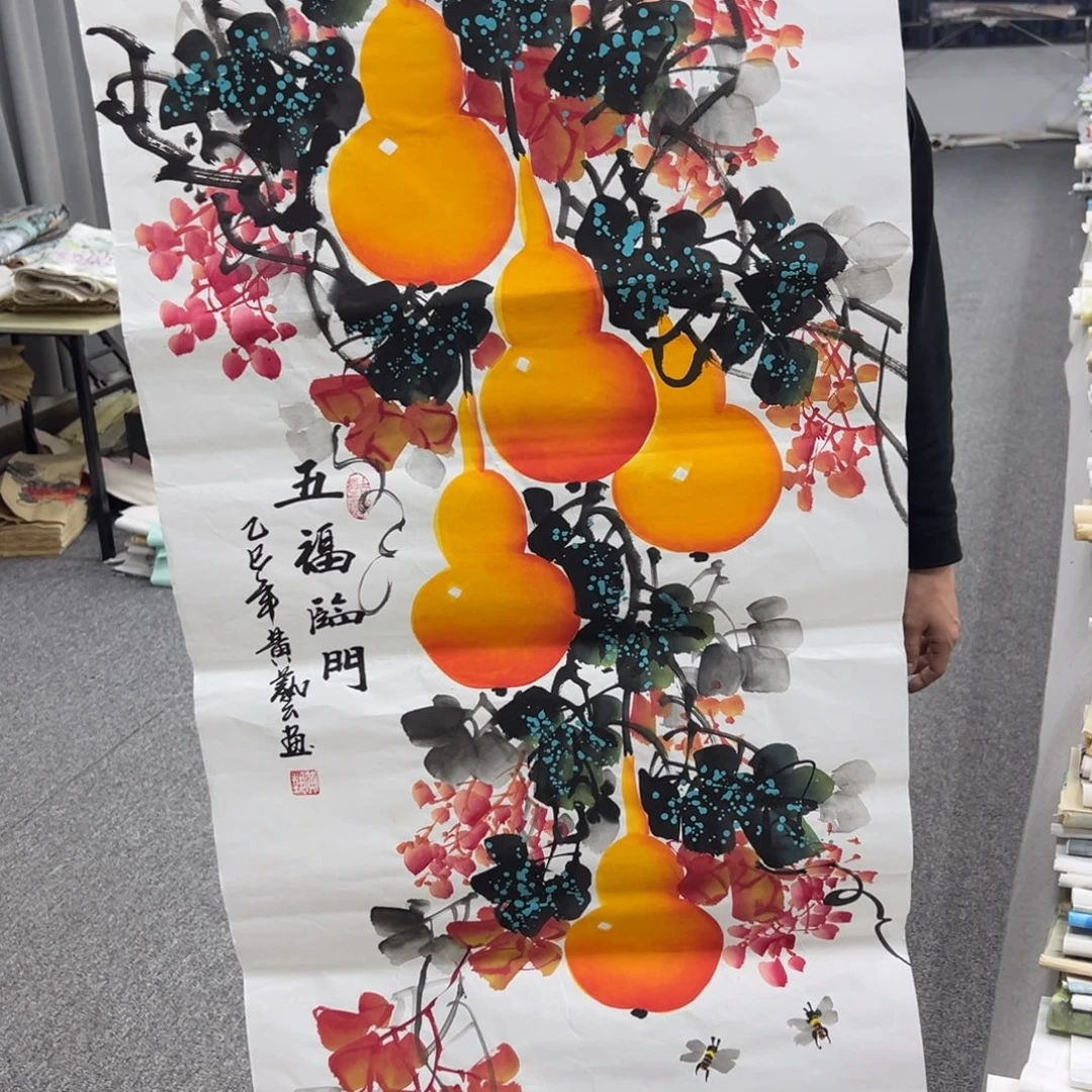 国画纯手绘字画宣纸