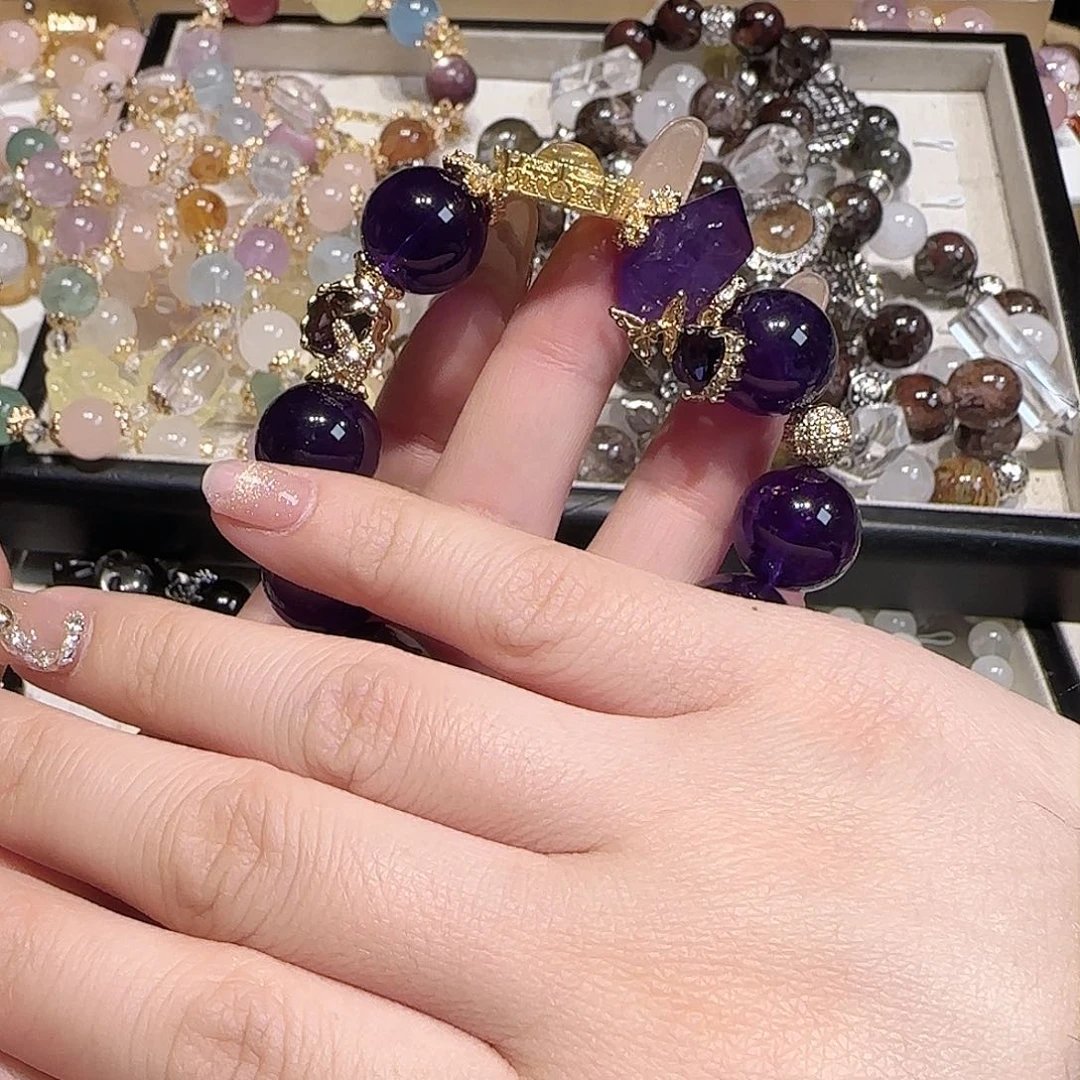 水晶手链未镶嵌喜****A八