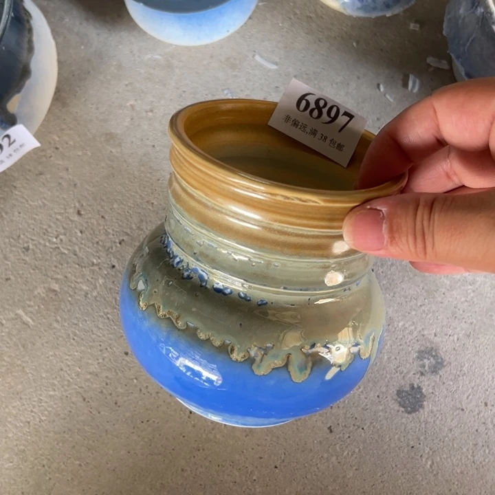 口8高11 手工花盆满30包邮
