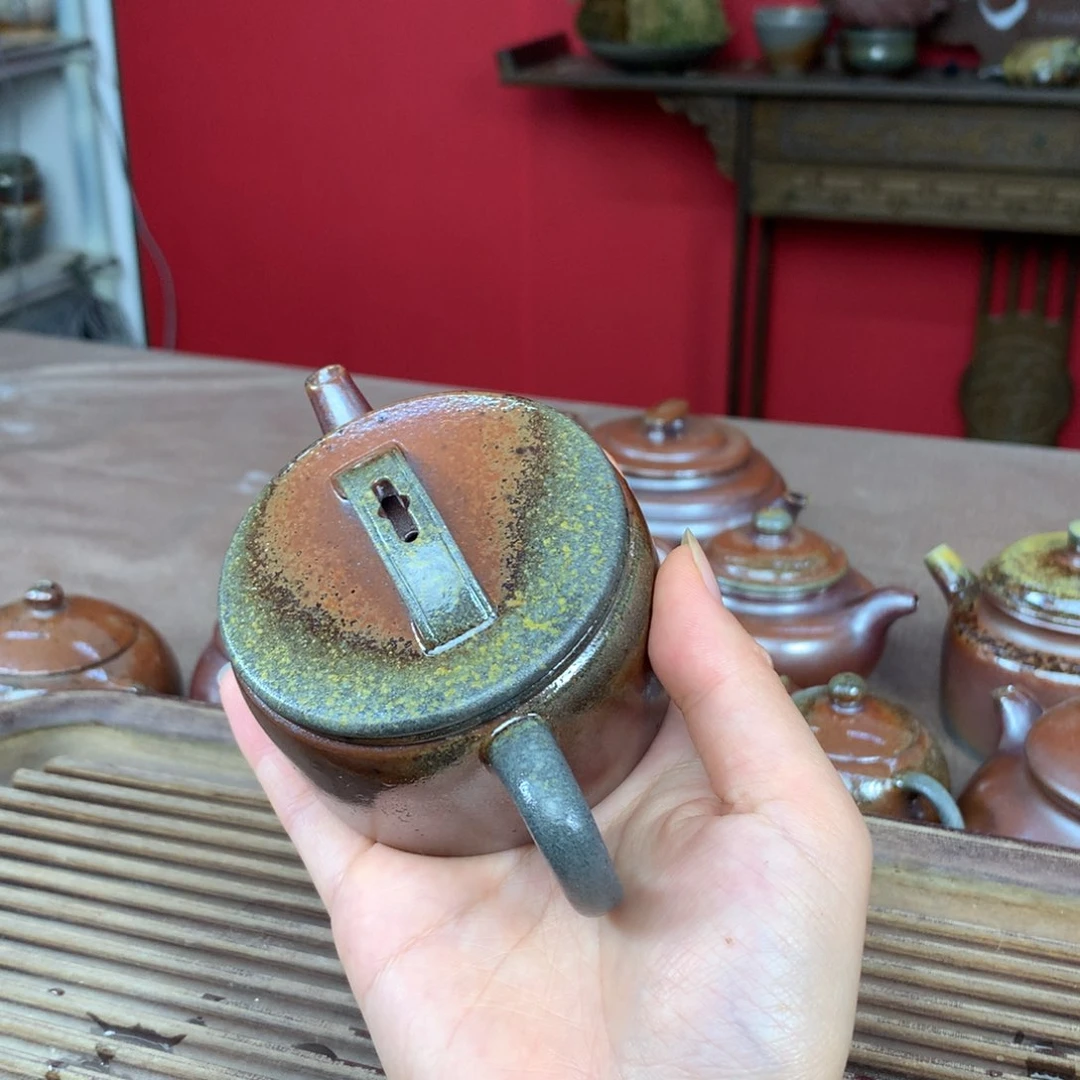 紫砂紫砂纯自然柴烧