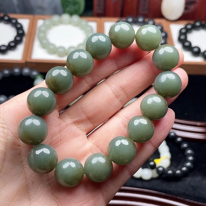 老***k和田玉未镶嵌手串