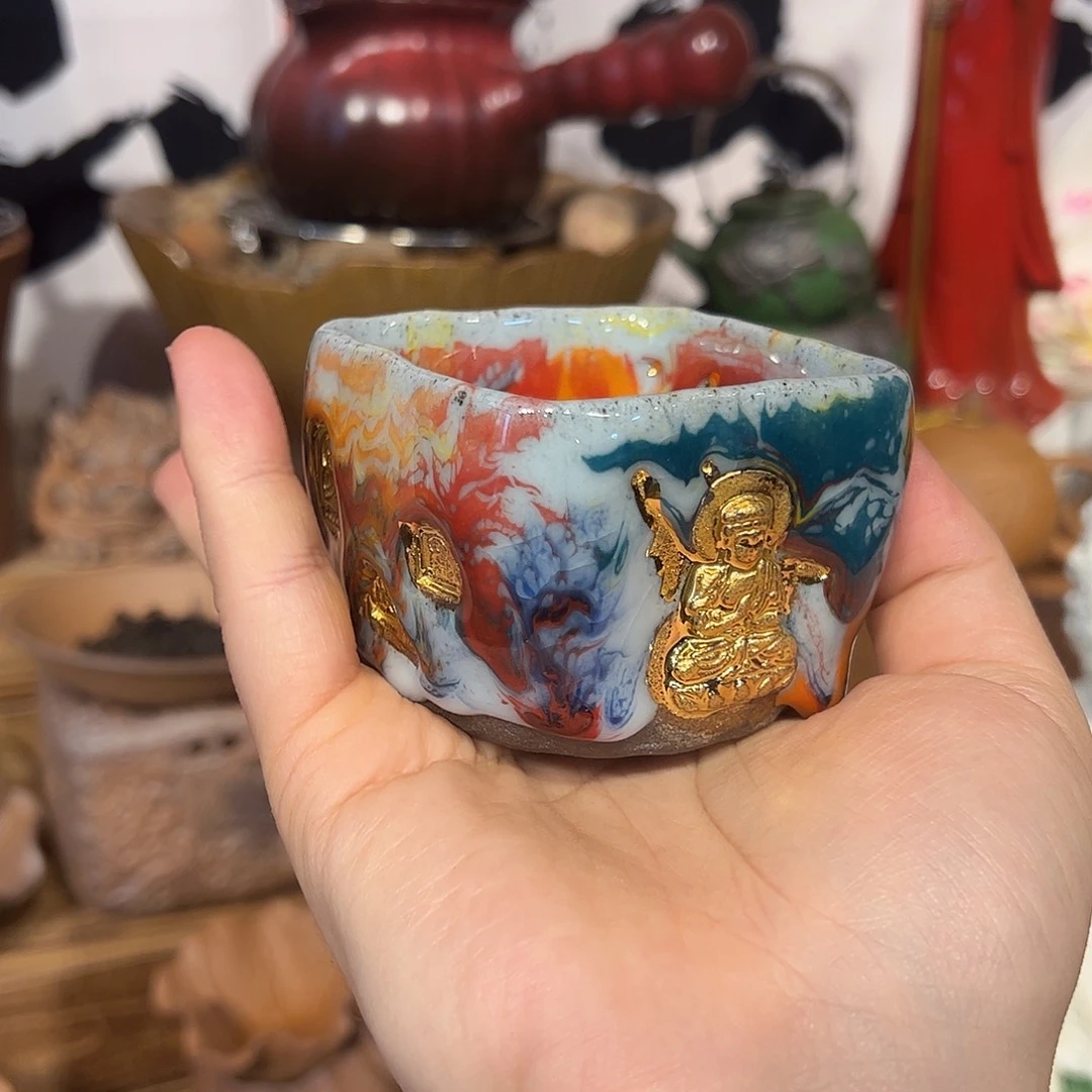 可以养的粗陶原矿老岩泥茶器
