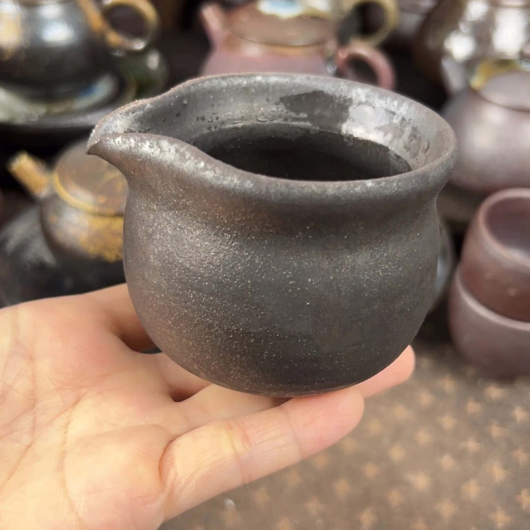 柴烧柴烧茶器公道杯