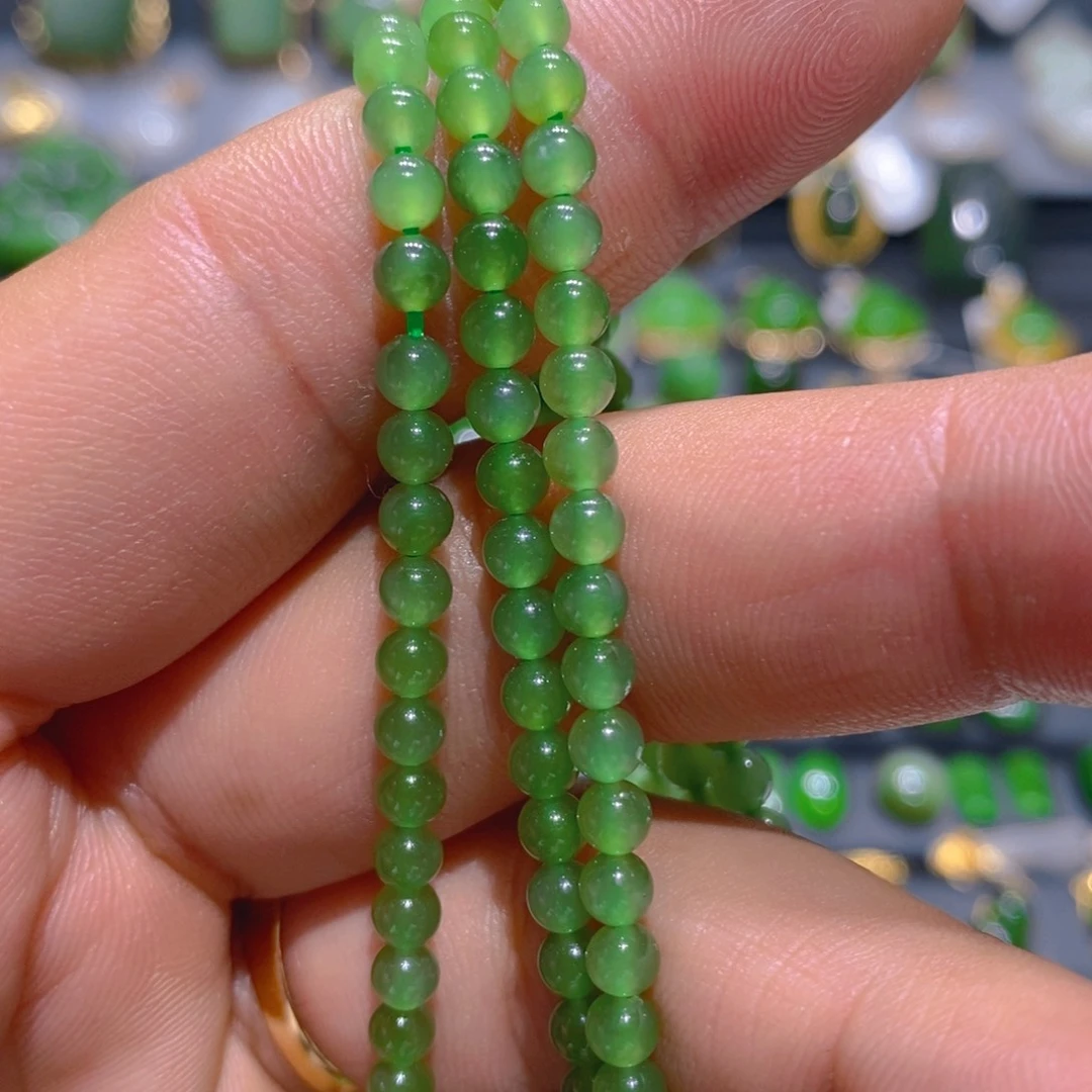 和田玉（碧玉）戒指未镶嵌