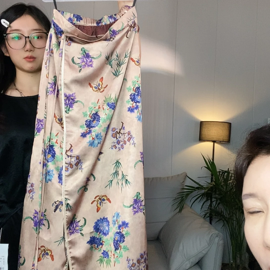中吗大码加大香云纱半裙