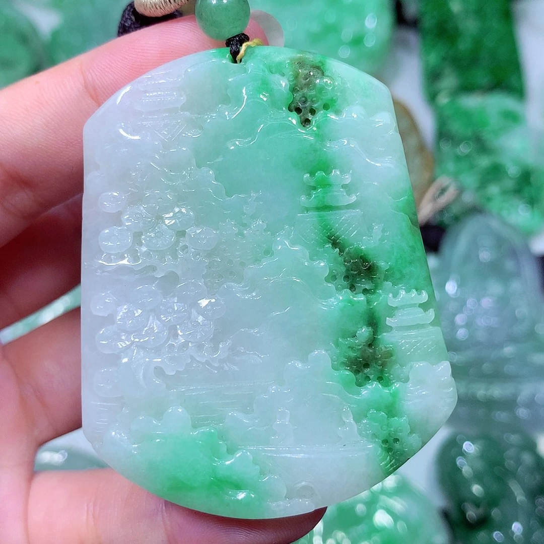 吊坠(不含链)未镶嵌翡翠