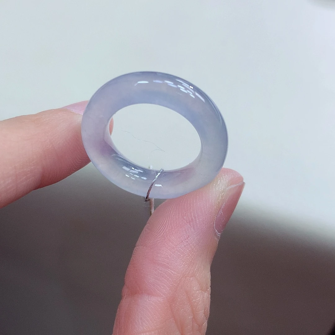 翡翠未镶嵌戒圈12-13号