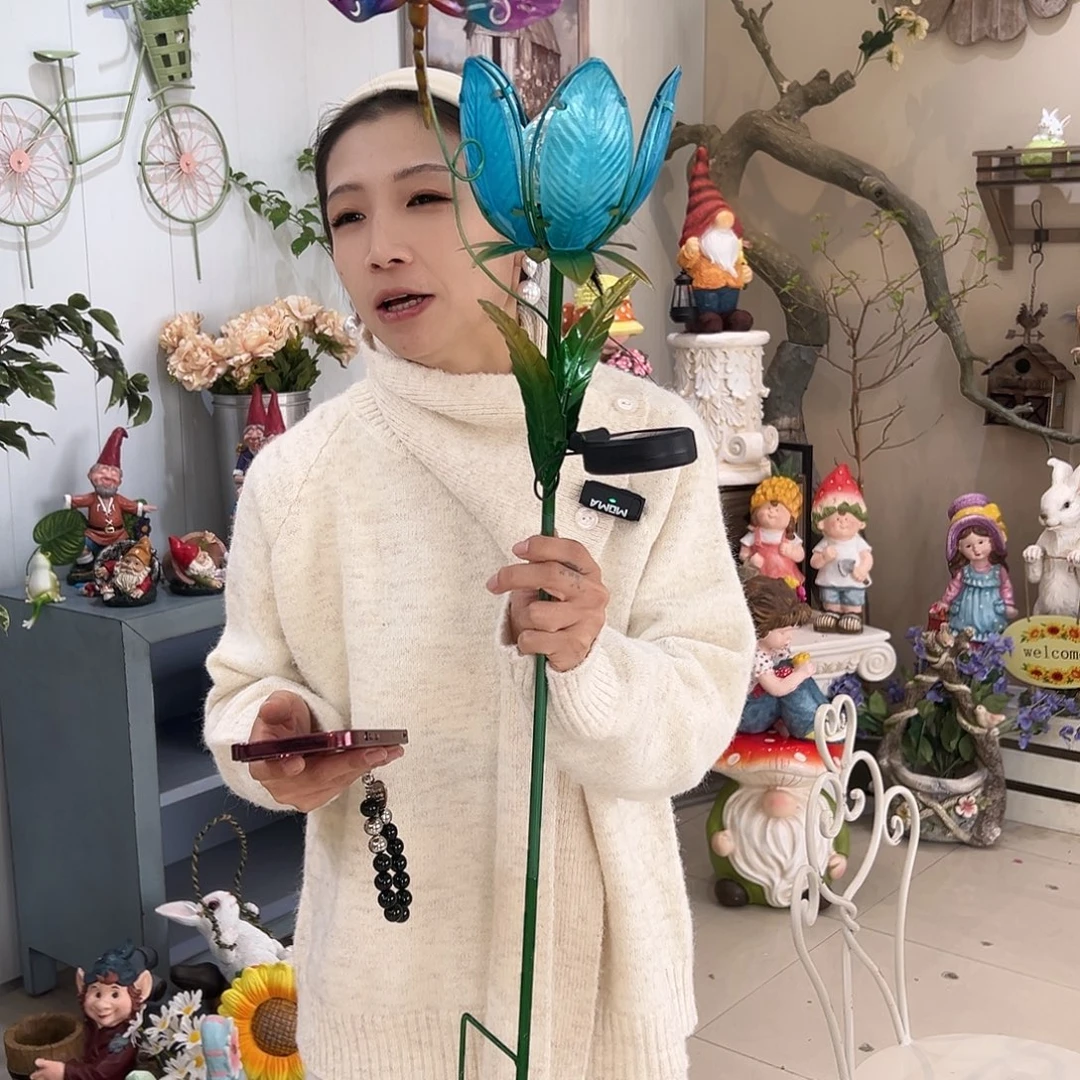 花园摆件红红火火